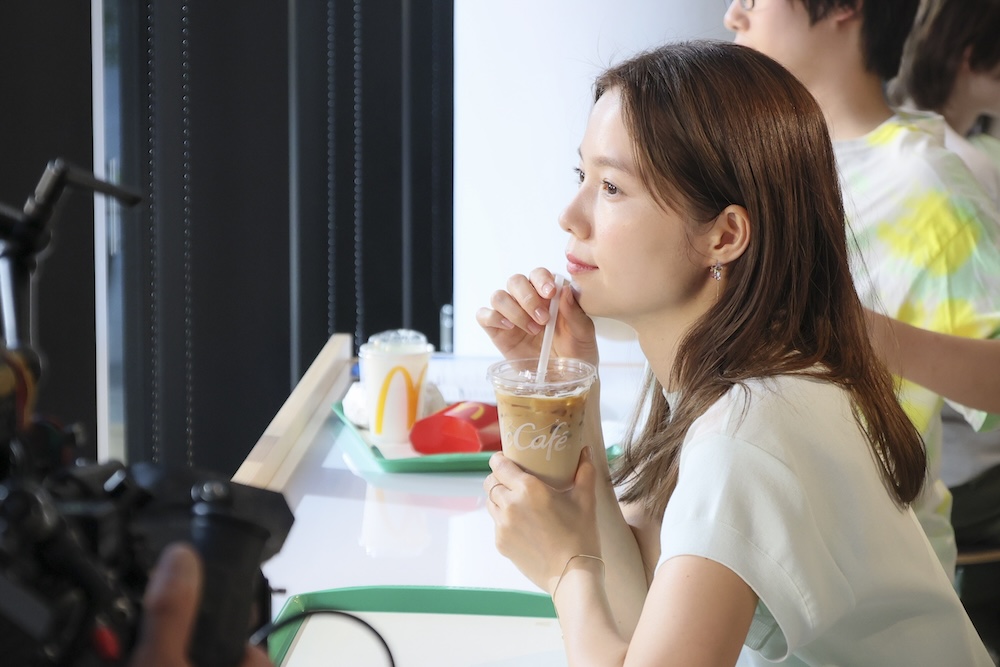 テレビCM「真夏のエスケープ」篇のメイキングビジュアルイメージ