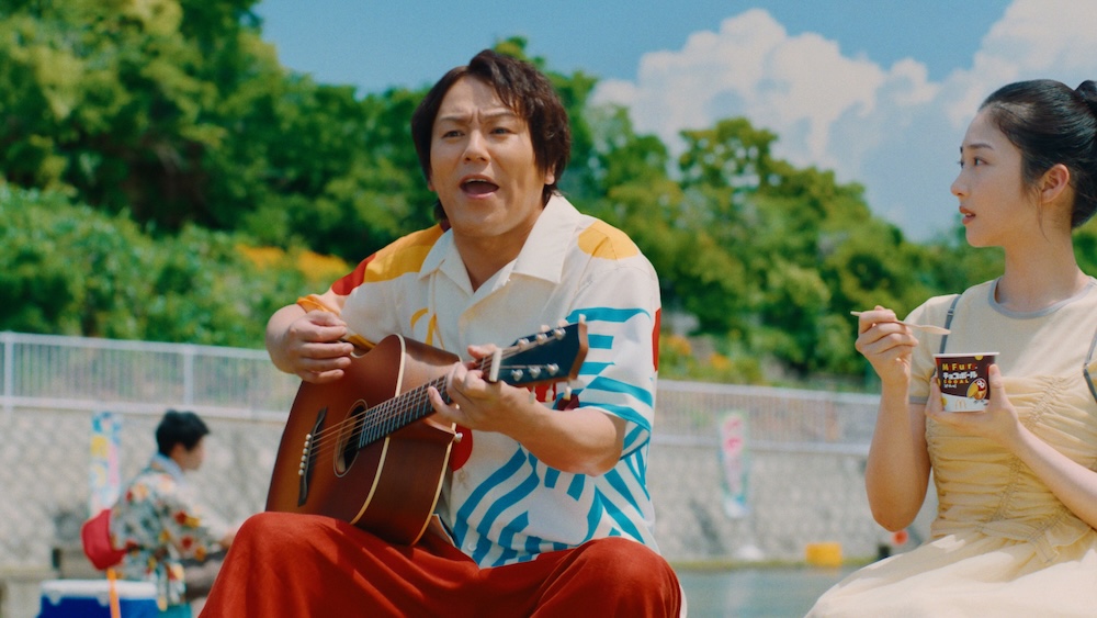 テレビCM「もりながる、夏」篇ビジュアル