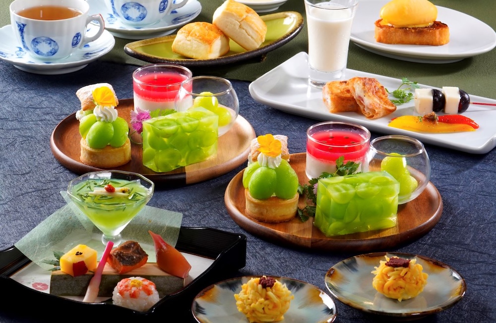 「茶の湯文化のアフタヌーンティー」イメージ