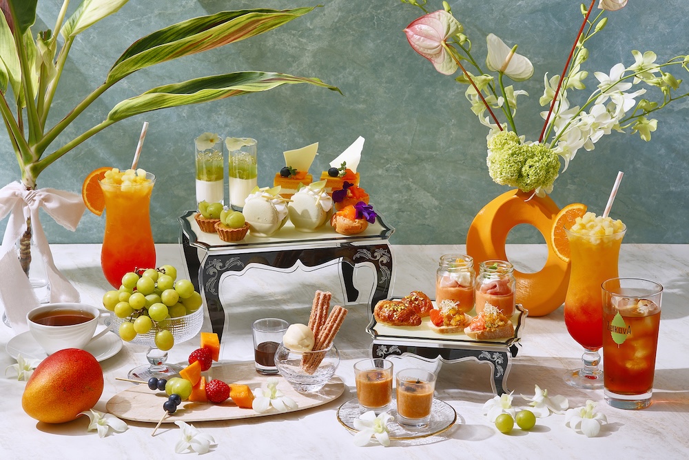 「シャインマスカット＆マンゴー Juicy Summer Afternoon Tea」イメージ