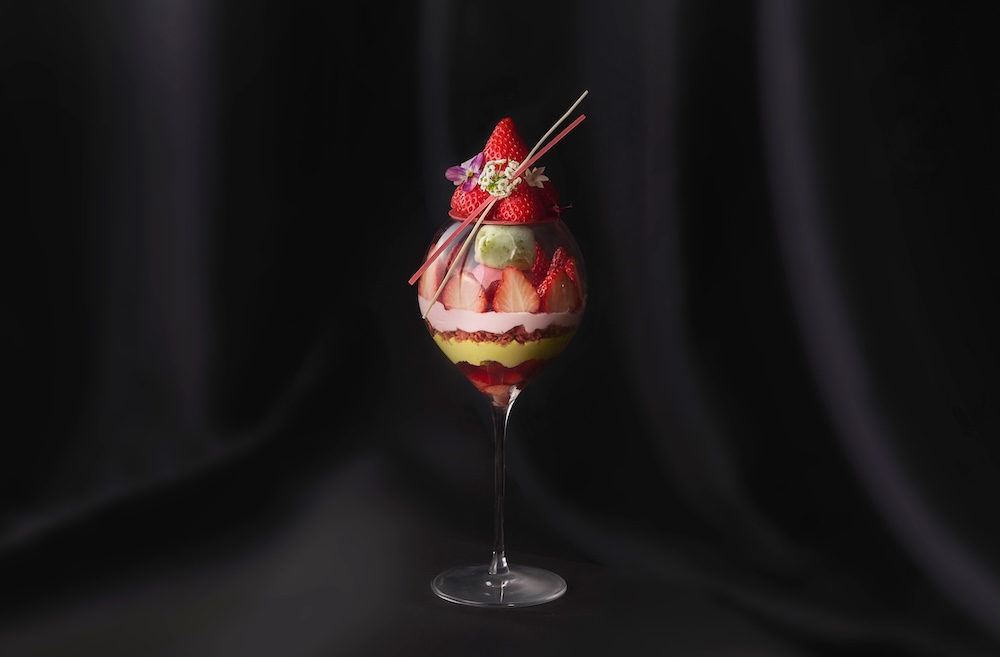 「夏苺の涼感パフェ」イメージ