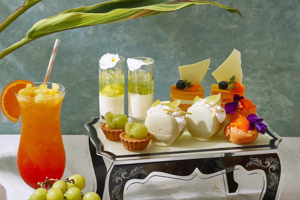 「シャインマスカット＆マンゴー Juicy Summer Afternoon Tea」イメージ