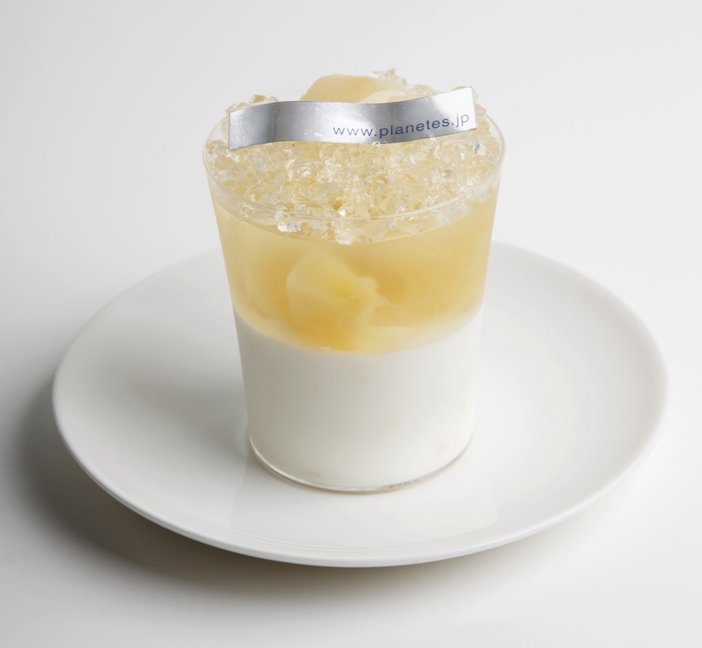 土曜・日曜に販売される「パティスリー プラネッツ」の「ヴェリーヌ ペッシュ」税込み648円