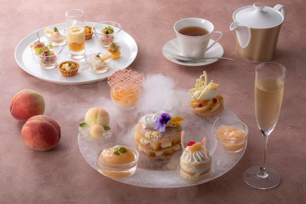 「ピーチアフタヌーンティーセット」税込み6,325円(サービス料含む)