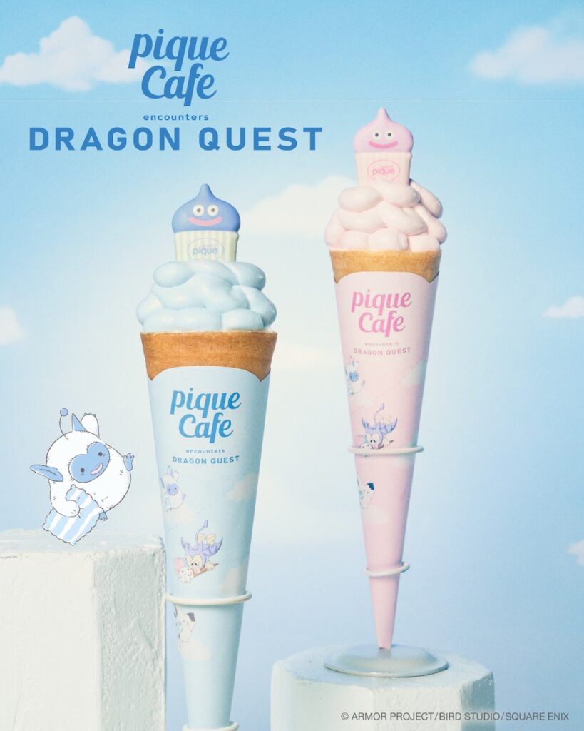 「スライムのもこもこ天空クレープ」各・税込み1,580円