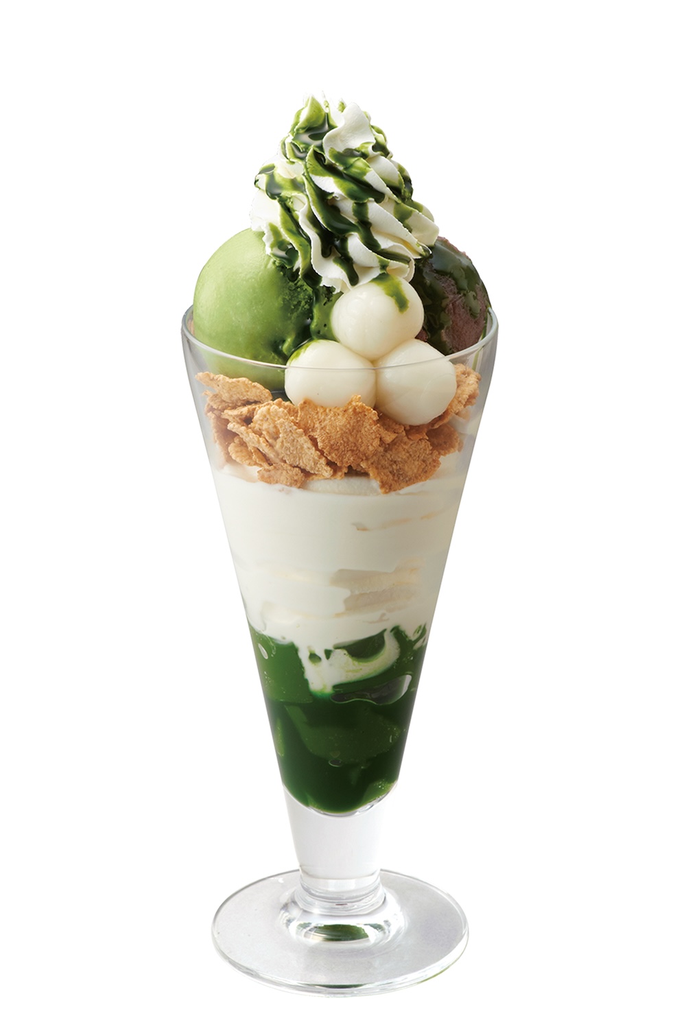 「nana’s green tea Pasadena店」パフェのイメージ