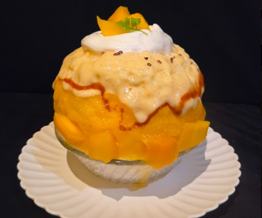 初出店「コトコットン」の「まるごとマンゴーキャラメルプディング」1,870円
