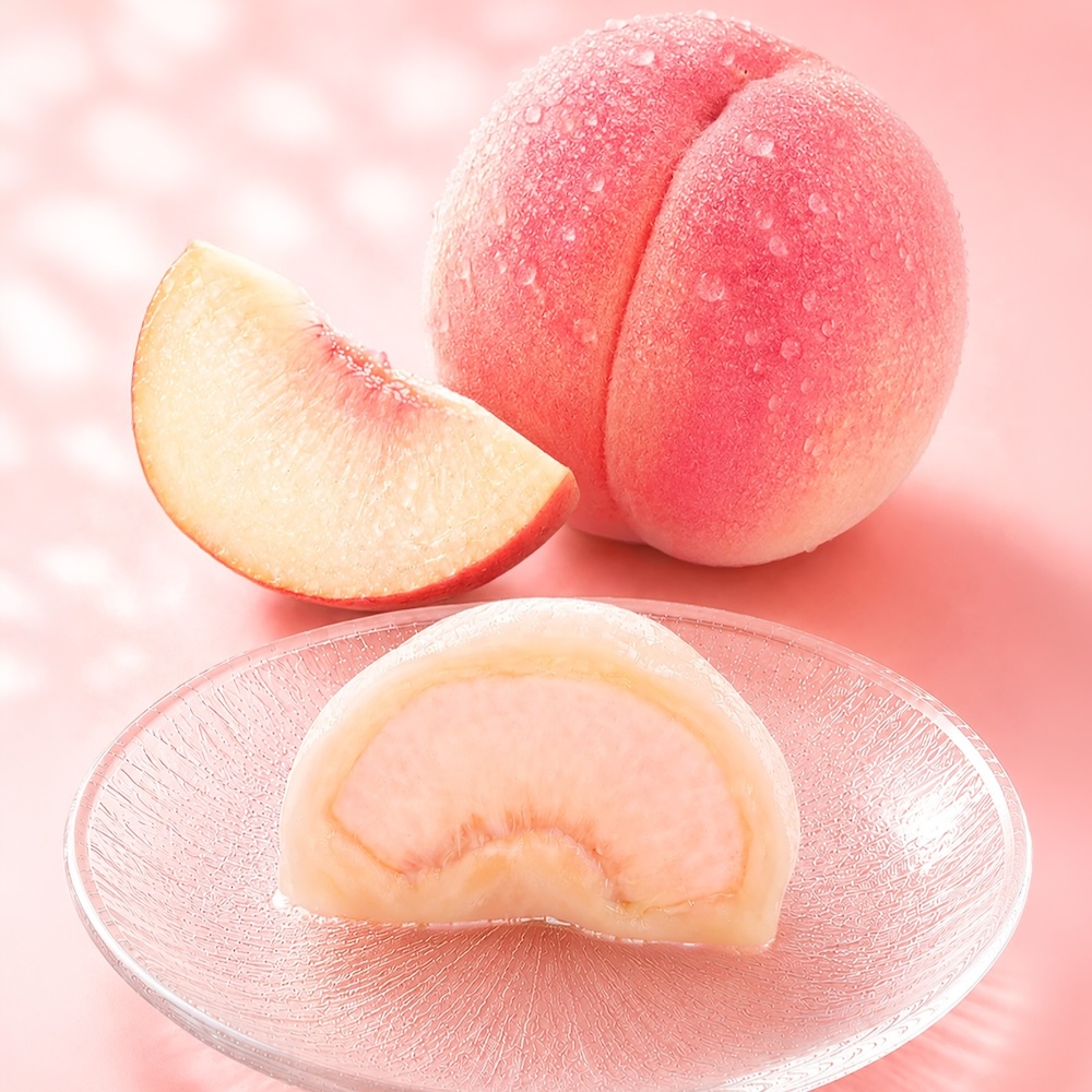 「一心堂」の「桃大福」540円