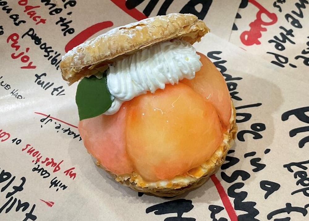 「クラブハリエ」の阪急うめだ本店限定「パイバーガー もも」994円