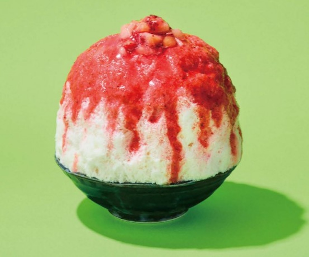 初出店する「かき氷 氷連」の「まるごとあまりん」2,200円