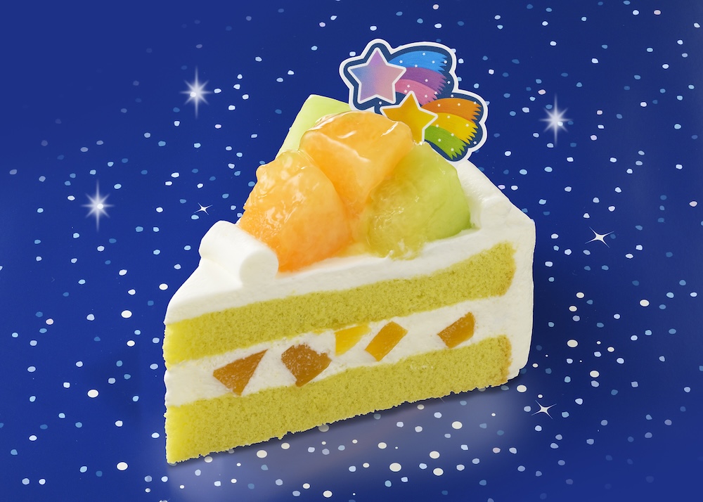 「七夕 2種メロンのショートケーキ」イメージ