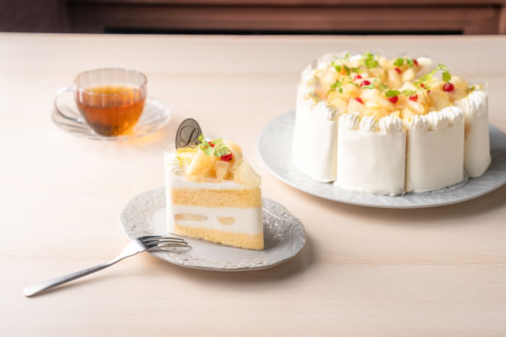 「桃のショートケーキ」税込み788円
