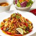 「ムール貝とあいこトマトの冷製パスタ」税込み1,859円
