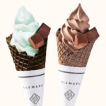 山口県初登場「シルスマリア」の「生チョコソフト ビター・メロン」イメージ