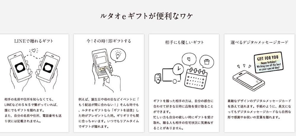 「eギフト」イメージ