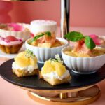 「国産桃アフタヌーンティー」イメージ