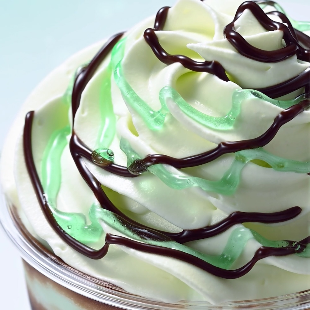 「チョコミントショコラドリンク」イメージ