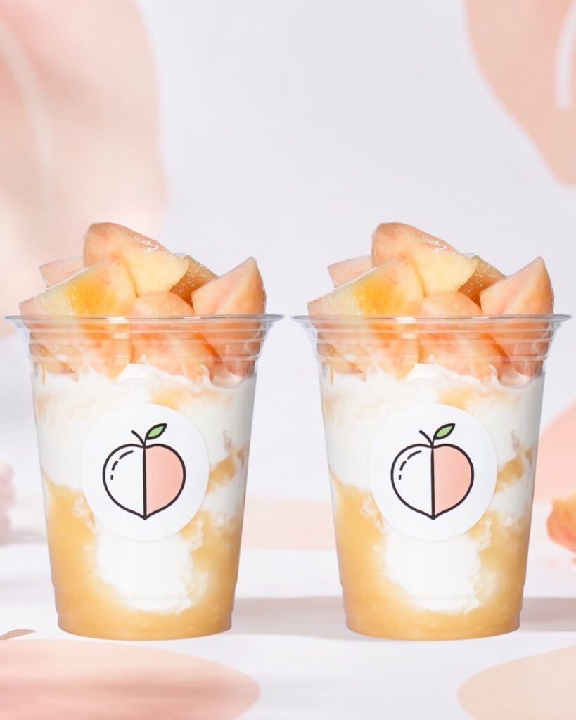 「まるごと桃スムージー」税込み1,500円
