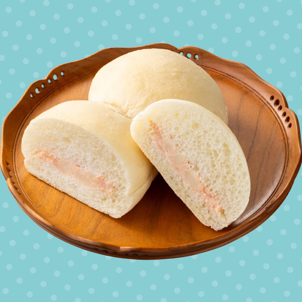 「天使の白もっち 明太ポテト」税込み170円（茨城県、福島県の一部）