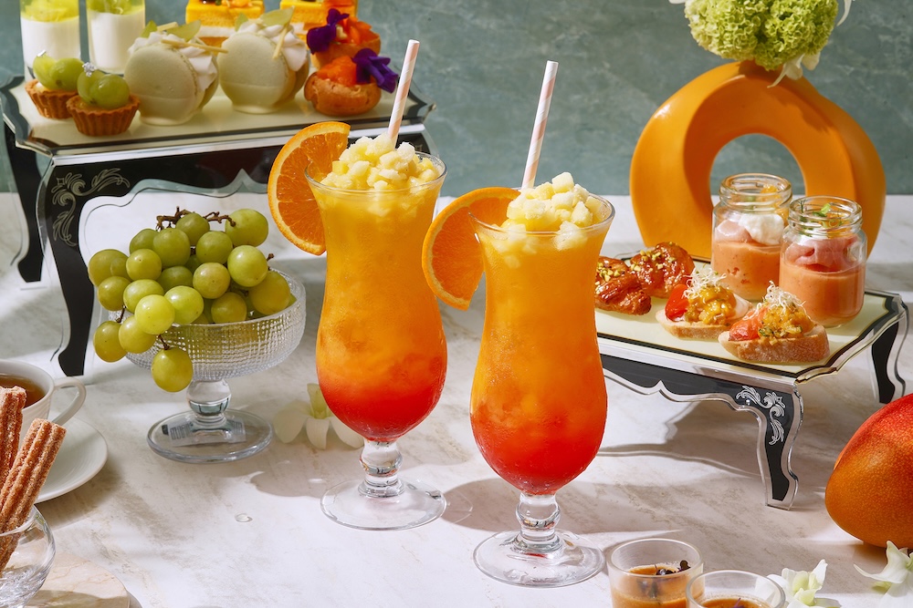 「シャインマスカット＆マンゴー Juicy Summer Afternoon Tea」イメージ