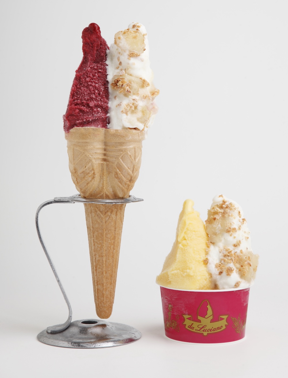 「ダ ルチアーノ」の「ピーチパイ」627円～