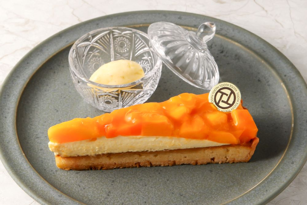 「タルトマンゴー」イートイン・税込み1,600円