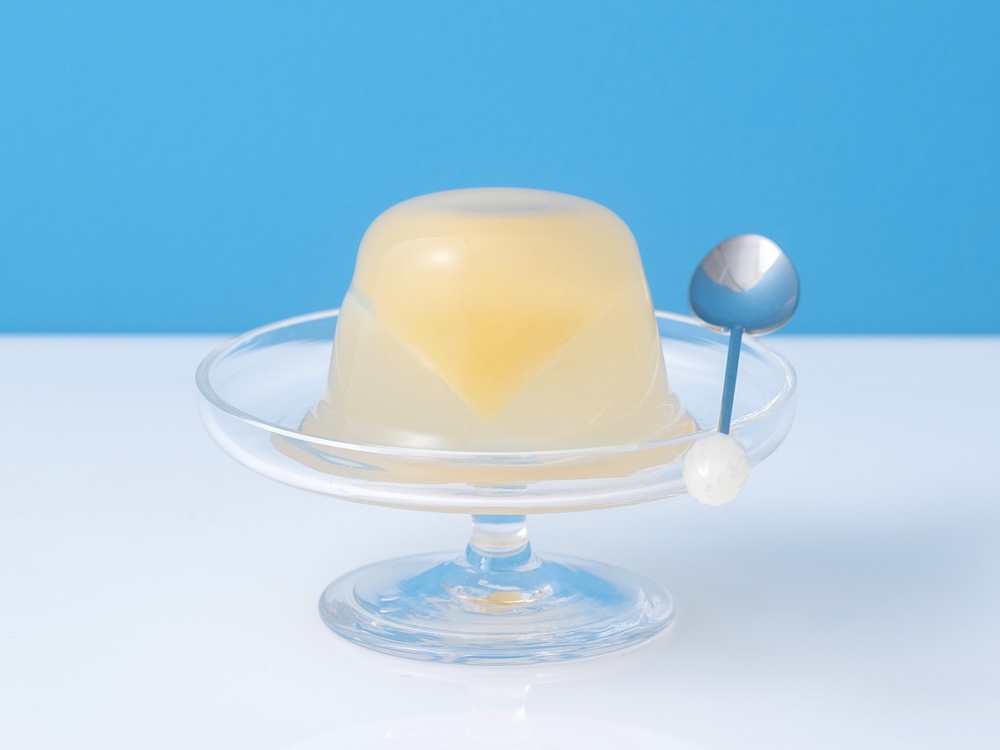 「香炉庵　KOURO-AN」のグランスタ限定「和の実　白桃ゼリー」税込み480円