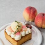 「白桃バタートースト」イメージ