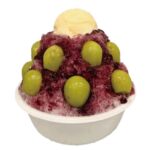「かき氷専門店 果実堂」の「まるごとぶどうとマスカルポーネの贅沢かき氷」2,001円
