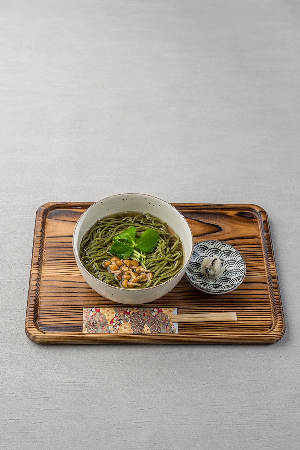 「茶そば（番茶付）」単品・ 1,300円〜