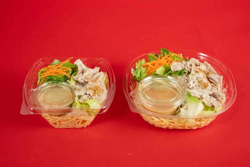 8月4日より発売される「たんぱく質が摂れる！豚しゃぶのパスタサラダ」税込み398円