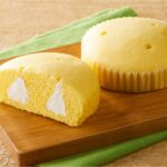 北海道「十勝産牛乳入りホイップ レモン蒸しケーキ」税込み160円