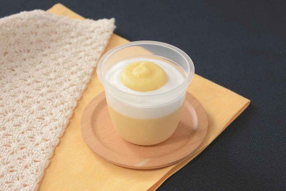 「月見スイートポテトプリン」税込み281円