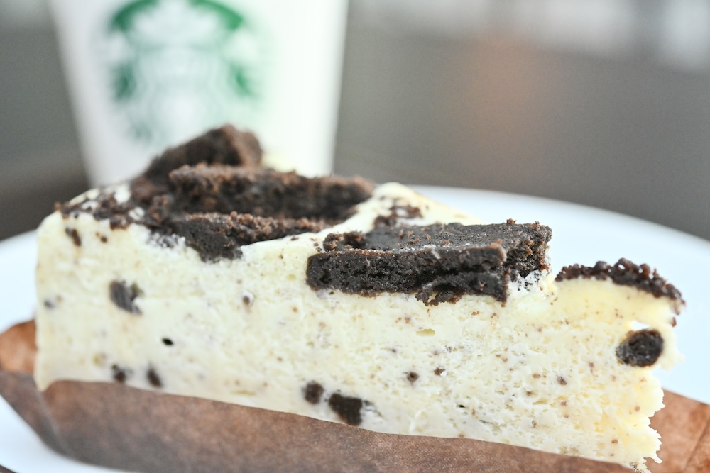 「クッキー＆クリーム チーズケーキ」イメージ