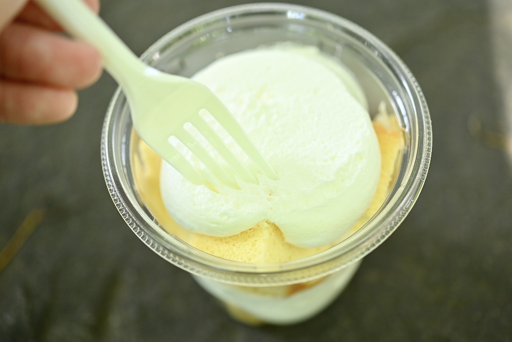 「くちどけクリーム＆シフォンケーキ」イメージ