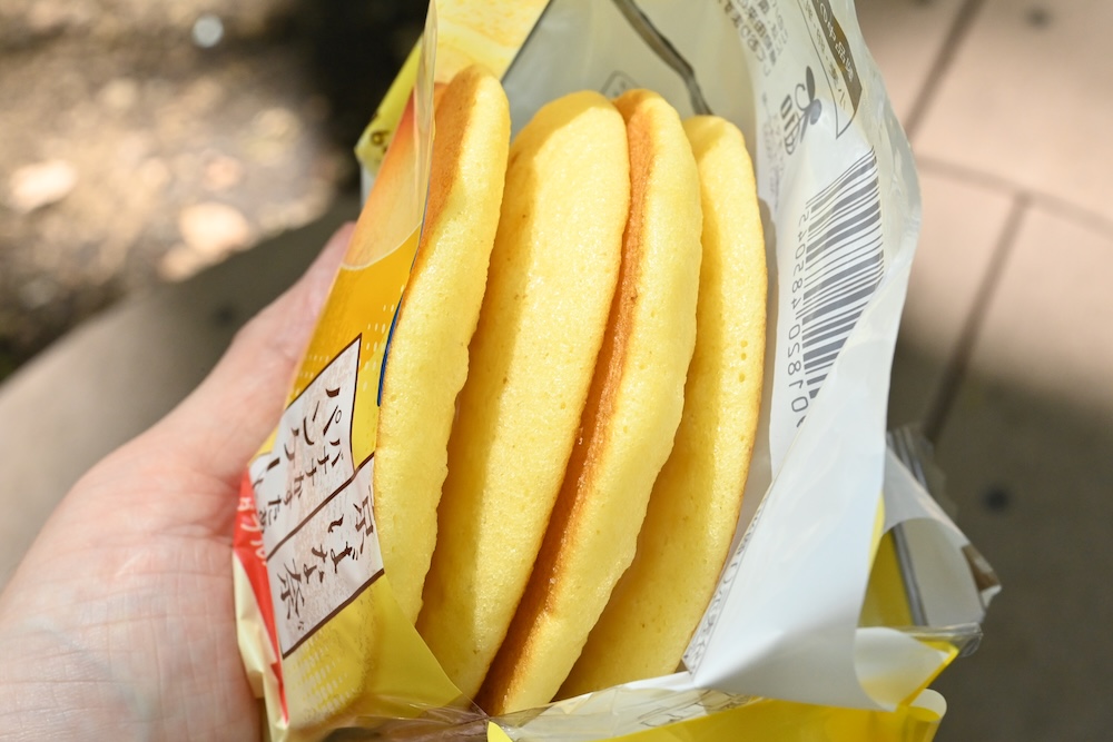「東京ばな奈　バナナかすたあどパンケーキ2個入」イメージ