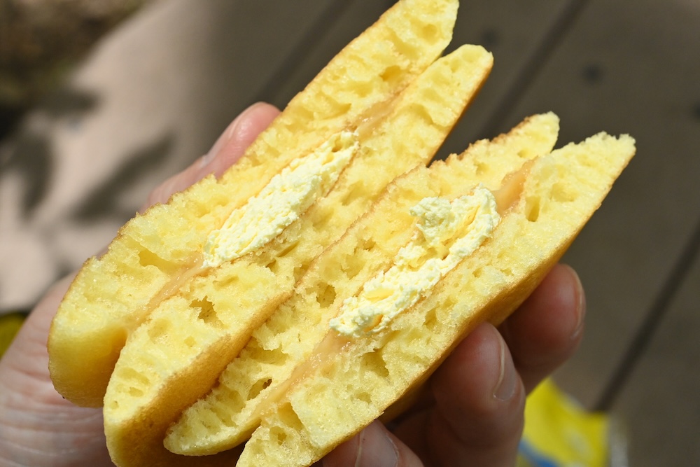 「東京ばな奈　バナナかすたあどパンケーキ2個入」イメージ