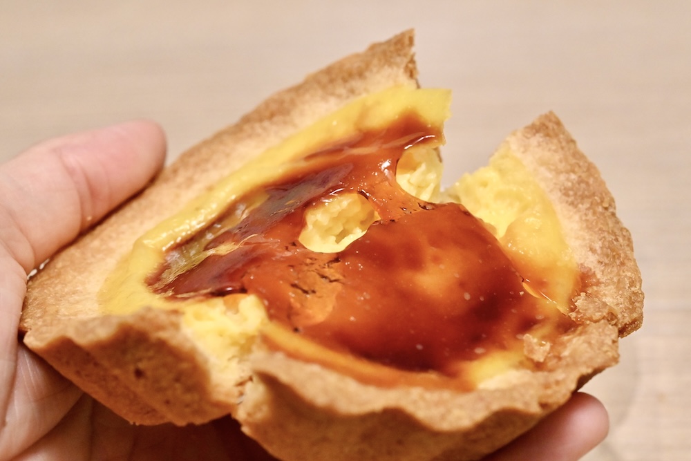 「大きな焼きプリンタルト」イメージ