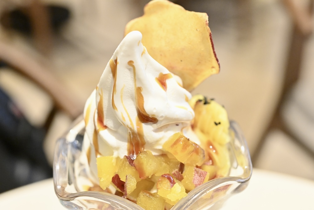 「薫る蜜『芋』パフェ」税込み750円
