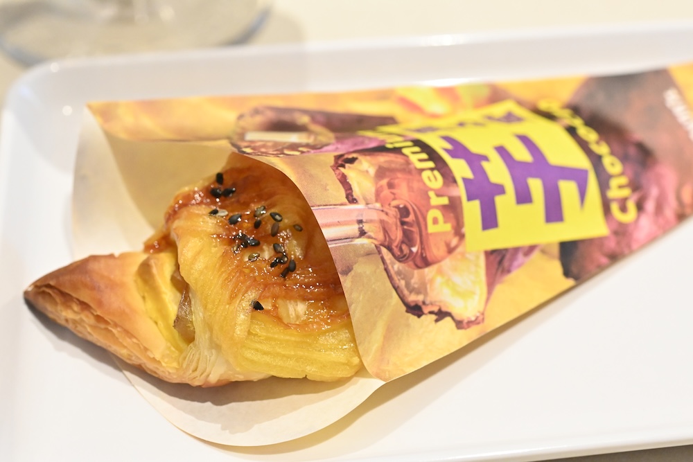 「薫る蜜『芋』プレミアムチョコクロ」税込み390円