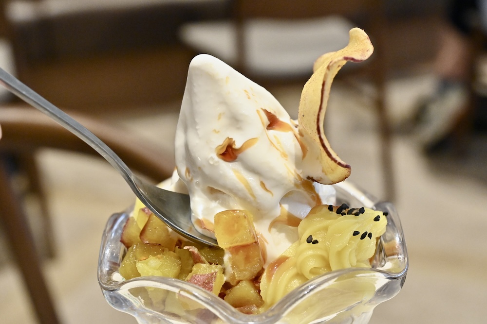 「薫る蜜『芋』パフェ」税込み750円