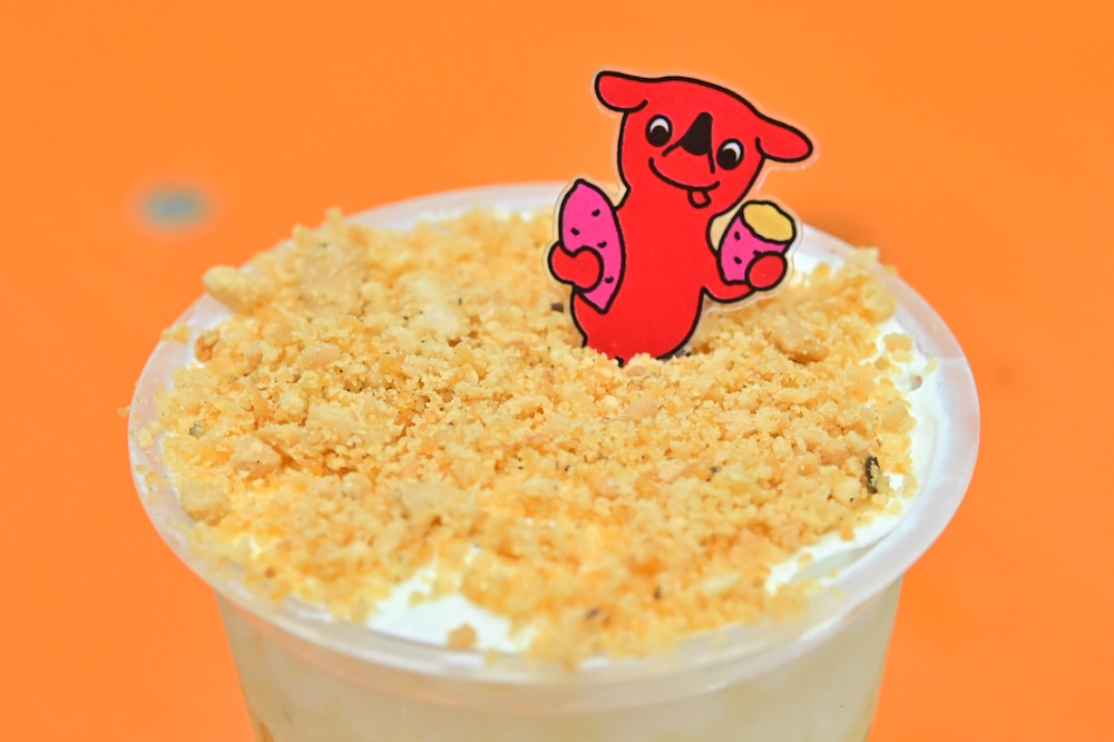 「千葉芋屋芝⼭農園CAFE NETAIMO」の「ちばっと 芋ぺちーの」税込み1000円