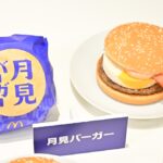 「月見バーガー」単品・税込み460円〜