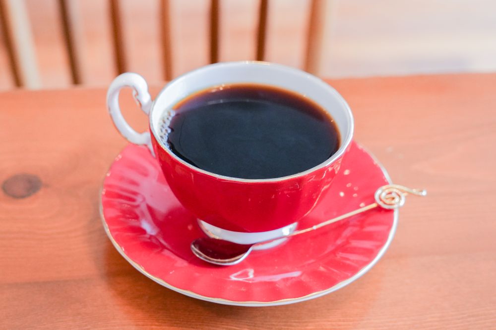 ケーキセットに付いている「ブレンドコーヒー」イメージ