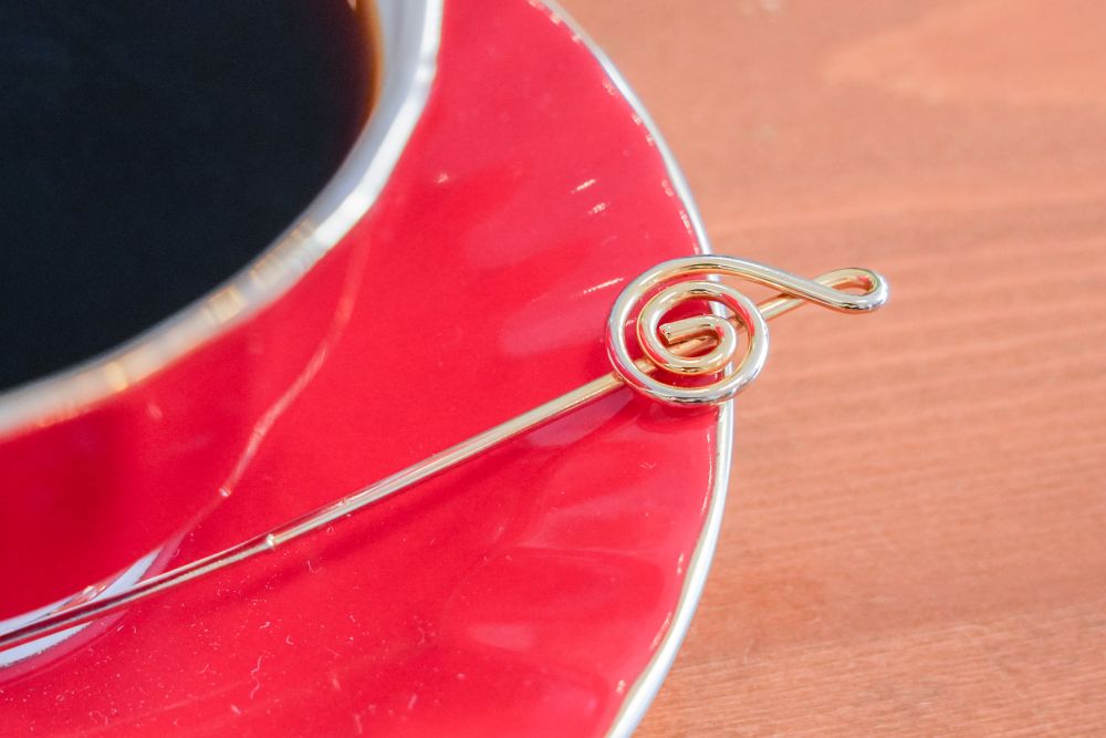 食器とセットのコーヒースプーンのイメージ