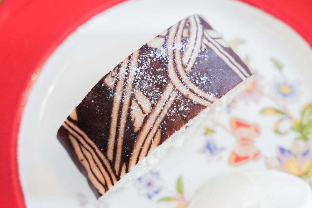 「栗のムース」ケーキセット・税込み1,950円