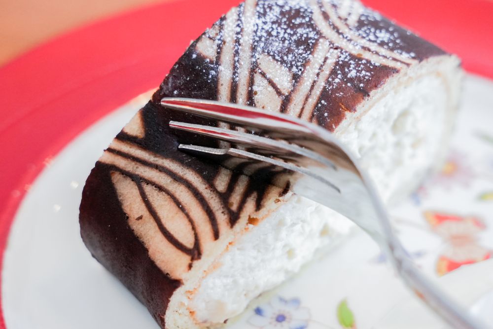 「栗のムース」ケーキセット・税込み1,950円