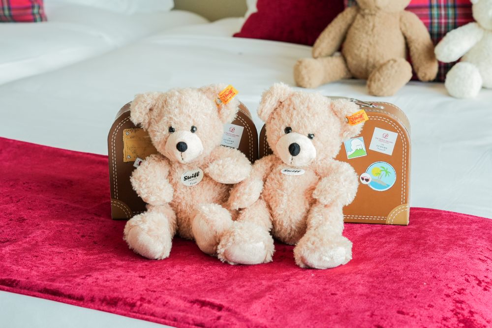「Gallery Anniversary Stay with Steiff」お持ち帰り用のテディベアのイメージ