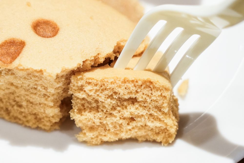 「日焼けベアフルのキャラメルスチームケーキ」イメージ