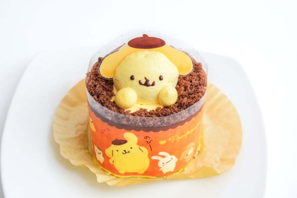「ポムポムプリンのプリン風ケーキ」イメージ